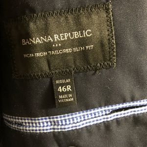 Banana republic two piece suit